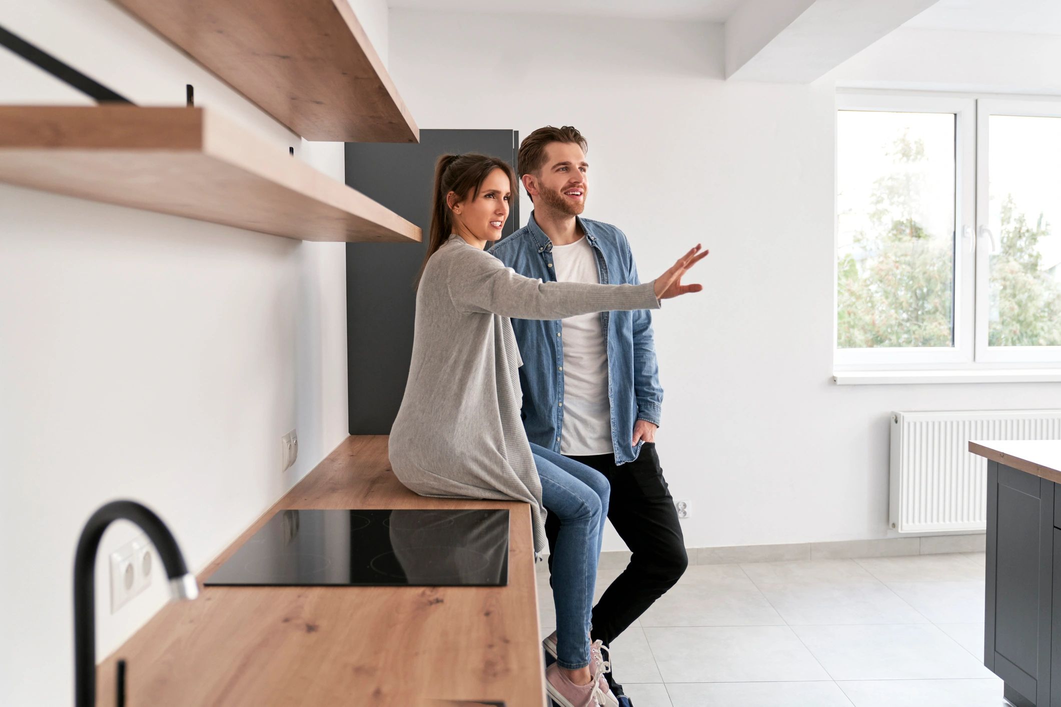 Customers discussing support needs at home