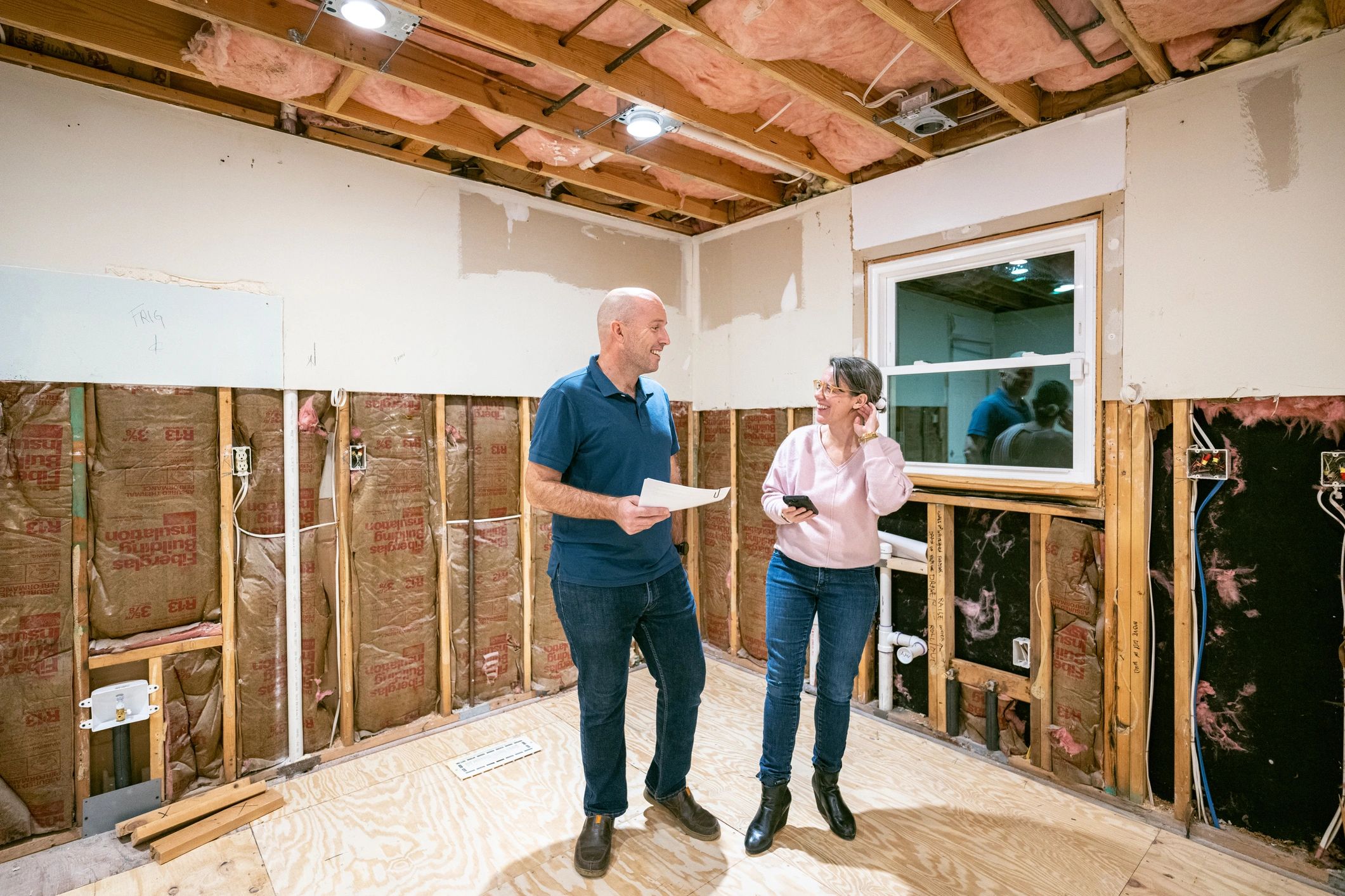 Homeowners receiving support at home